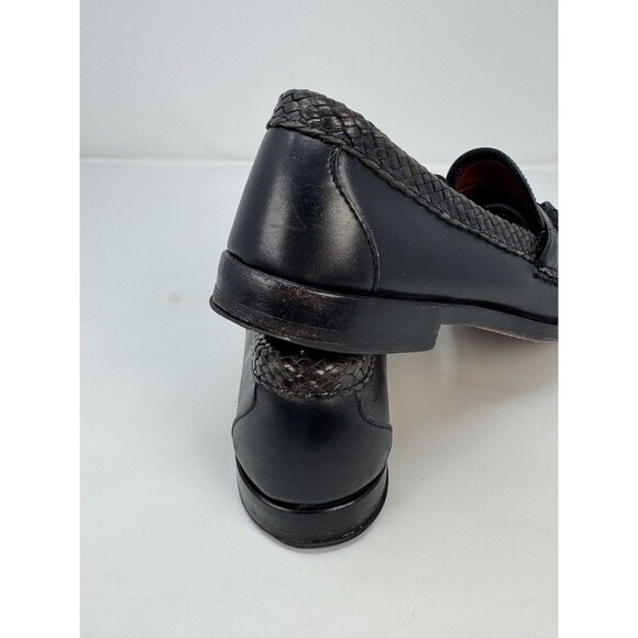 Allen Edmonds Mens Shoes Black Maxfield Leather Slip On Penny Loafer US 10.5 B - Picture 6 of 13